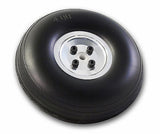 5in/127mm RC Airplane PU wheel with Aluminum Hub