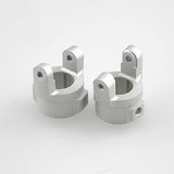 GDS Racing 8-Degree Alloy C Hub Carrier Silver for Axial SCX10 RC Crawler