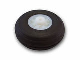 Rubber PU Wheel 2in/50.5mm with Plastic Hub for RC Airplane