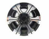 6-spoke 1.9 Heavy Duty Alloy Wheel Rim Set 01-003 for 1/10 RC Crawlers - 4pcs