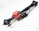 Completed Alloy Rear & Front Axle for 1:10 RC Car Crawler Axial Wraith Black