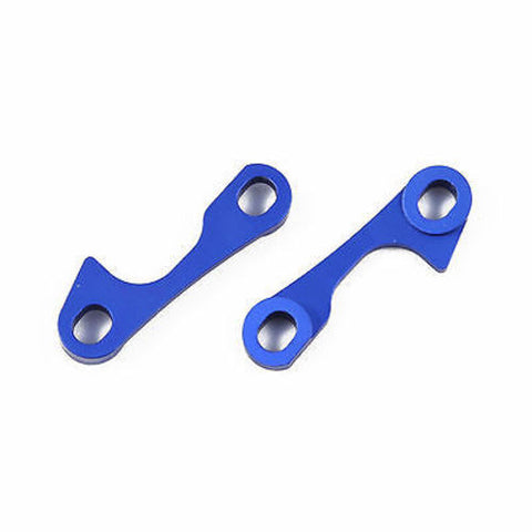 GDS RACING Alloy Front Gear Box Angle Plate Blue For Team Losi 5ive-T, 2pcs/set