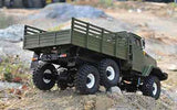 Cross-RC KC6E 6x6 1/12 Military Truck Kit - Black Beadlocks Basic Version