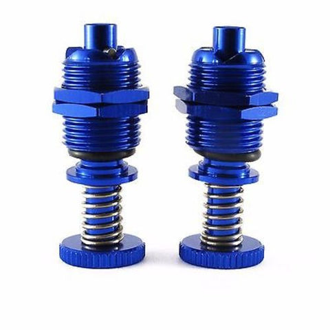 2PCS Aluminum Hatch Clip/ Cowl Lock Blue for Rc Boat L35mm x D12mm