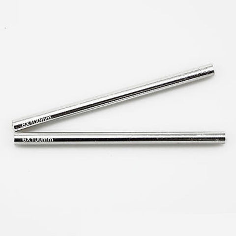 Alloy Rod M3x6x100mm for 1/10 RC Crawler Silver - Suspension Link Arm DIY 2 PCS