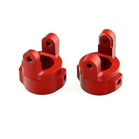 GDS Racing 8-Degree Alloy C Hub Carrier Red for Axial SCX10 RC Crawler