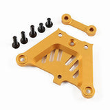GDS Racing Billet Machined Alloy Front Top Chassis Brace Golden For Losi 5ive-T