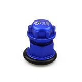 4PCS GDS Racing Extended Wheel Hex Hubs and Wheel Nut Blue for Losi 5ive T