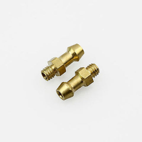 2PC M4 threaded Water Pickup Nipples Fuel Nozzles for RC Boat