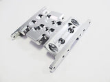 CNC Alloy gear box mount holder for Axial SCX10 1/10 rc crawlers Silver