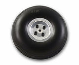 5in/127mm RC Airplane PU wheel with Aluminum Hub
