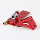 52MM Aluminum Rudder Red with Water Pickup for RC Boat, Brushless