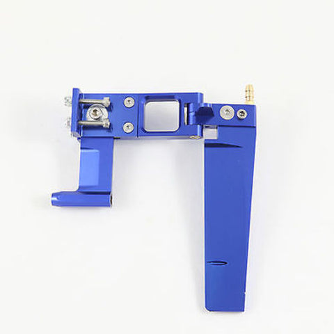 110mm Rudder w/ Adjustable Strut Blue for 4.76mm 3/16" Propeller Shaft RC Boat