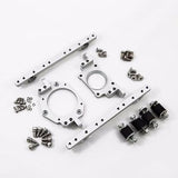 CNC Machined Quick Release Engine Mount ZENOAH QD RCMK K30S, RC Model Boat Gas