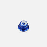 10PCS ALIENTAC Aluminum M3 Blue Nylon Hex Insert Flange Collar Self-Lock Nuts