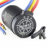 Tenshock X812 Brushless Sensored 6-Pole Motor 2850KV 3.5Y for 1/8 RC Buggy