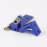 52MM Aluminum Rudder Blue with Water Pickup for RC Boat, Brushless