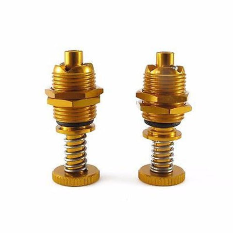 2PCS Aluminum Hatch Clip/ Cowl Lock Golden for Rc Boat L35mm x D12mm