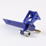 52MM Aluminum Rudder Blue with Water Pickup for RC Boat, Brushless