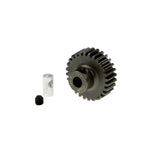 GDS Racing M0.8 28T Pinion Gear Steel for 1/8" 3.175mm and 5mm Shaft