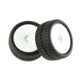 LC Racing 12mm Mounted Rear Tire Set (Pair) for EMB-1 EP 1:14 RC Buggy #L6230