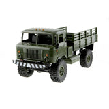 WPL #B-24 1:16 2.4G 4WD RTR RC Crawler Military Truck Toy for Kids Dark Green