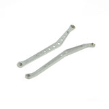 GDS Racing Aluminum Front Upper Linkage ROD for RC Axial Racing RR10 Silver