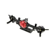 K44 Complete Alloy Front & Rear Axle Set for 1/10 RC Crawler Black