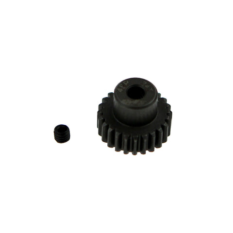 GDS Racing 48P 1/8"(3.17mm) Bore Pinion Gear 24T Hardened Steel for RC Model