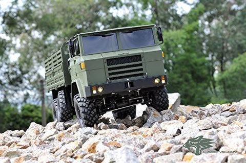CROSS-RC XC6F 6X6 Military 6WD 1/12 Scale Truck Kit (Upgraded axles & options)