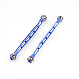 GDS Racing Alloy Tie Rods Blue for Traxxas 1/5 Xmaxx Silver 2 pieces