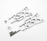GDS Racing Alloy Front/Rear Lower Arms Silver for Traxxas X-Maxx Truck 1/5 (2pc)