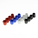 12mm Hex Hubs Set, 23mm Height, Black for GDS Racing 1.9" and 2.2" Alloy Wheels