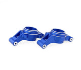 GDS Racing Rear Wheel Hub Carriers Blue for Traxxas X-MAXX 1/5 RC Truck (2pc)