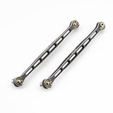 GDS Racing Alloy Tie Rods Black for Traxxas 1/5 Xmaxx Silver 2 Pieces