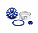 GDS Racing Four 1.9" Blue Alloy Beadlock Wheel Rim Wide 1" for RC Model #093BL