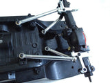 Alloy Push Rods Set Black For Tamiya CC01 Pajero Jeep 1/10 RC Crawler