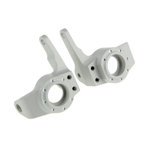 GDS Racing Large Angle Front Knuckle Steering Arms Silve For Axial SCX10 II Pair