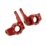 GDS Racing Large Angle Front Knuckle Steering Arms Red For Axial SCX10 II Pair