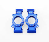 GDS Racing Rear Wheel Hub Carriers Blue for Traxxas X-MAXX 1/5 RC Truck (2pc)