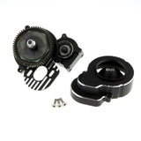 GDS Racing Alloy Gearbox w/ Gear Set Black for Axial SCX10 II Gen.2