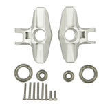 GDS Racing Aluminum Steering Blocks Knuckle Silver for 1/7 Traxxas UDR (Pair)