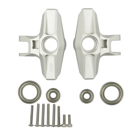 GDS Racing Aluminum Steering Blocks Knuckle Silver for 1/7 Traxxas UDR (Pair)