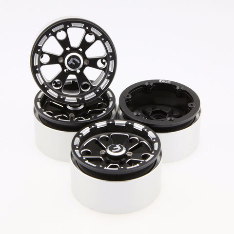 GDS Racing Four(4) 2.2" Alloy Beadlock Wheel Rim Wide 1.4" for RC Model #089
