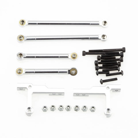 Alloy Push Rods Set Black For Tamiya CC01 Pajero Jeep 1/10 RC Crawler