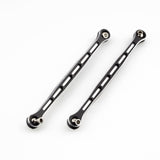 GDS Racing Alloy Tie Rods Black for Traxxas 1/5 Xmaxx Silver 2 Pieces