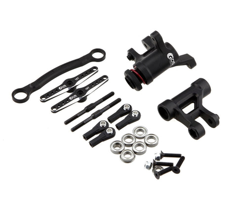 GDS Racing Alloy Steering Assembly Black for Team LOSI DBXL 1/5 RC Buggy