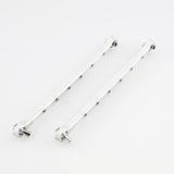 GDS Racing Alloy Tie Rods Silver for Traxxas 1/5 Xmaxx Silver 2 pieces