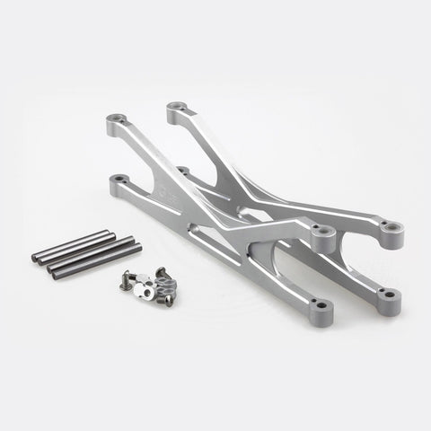 GDS Racing Alloy Front/Rear Upper Suspension Arms Silver 2pc for Traxxas X-MAXX