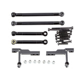 Alloy Push Rods Set Black For Tamiya CC01 Pajero Jeep RC Crawler